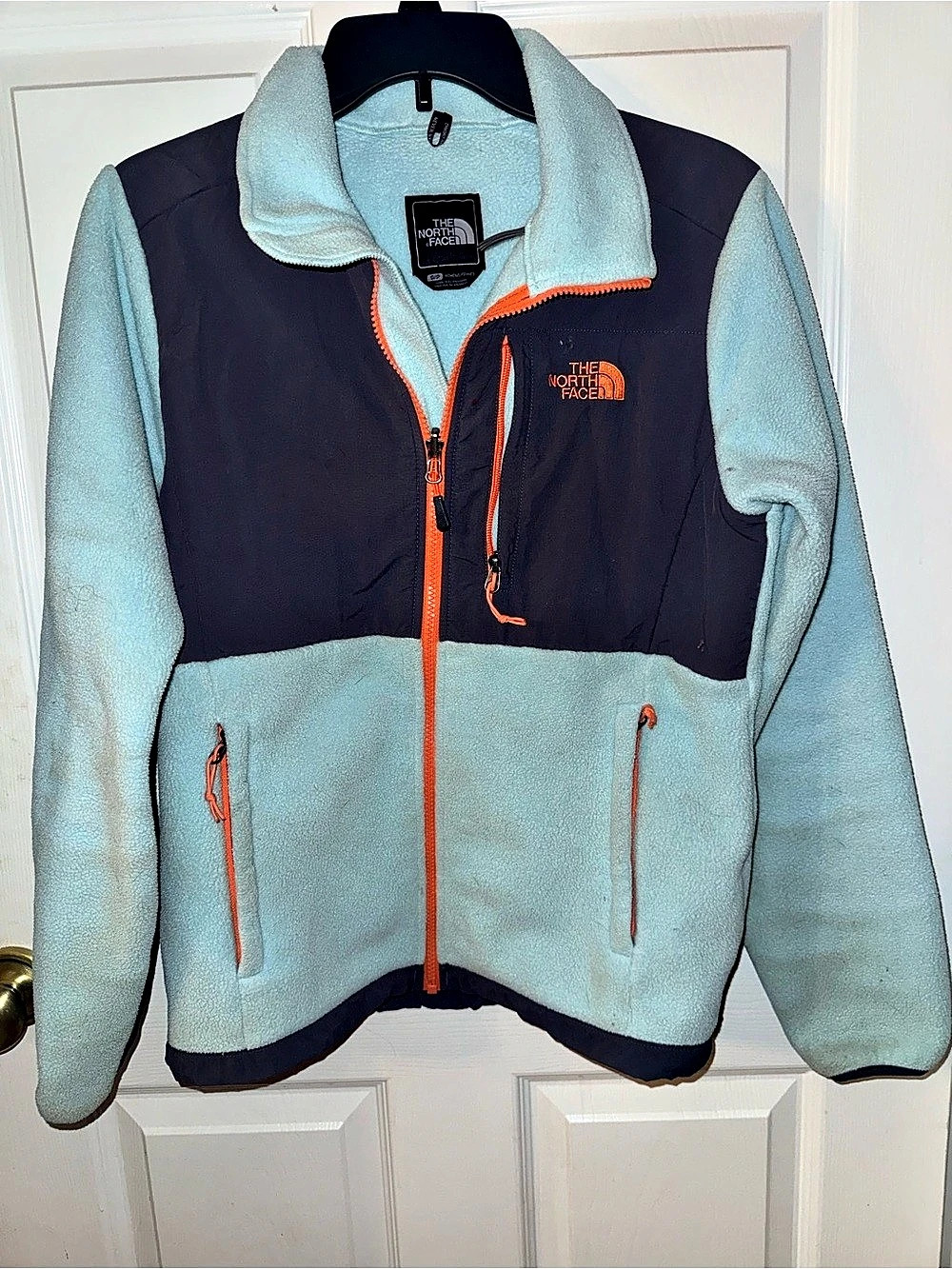 The North Face Denali Fleece Jacket Blue & gray Small